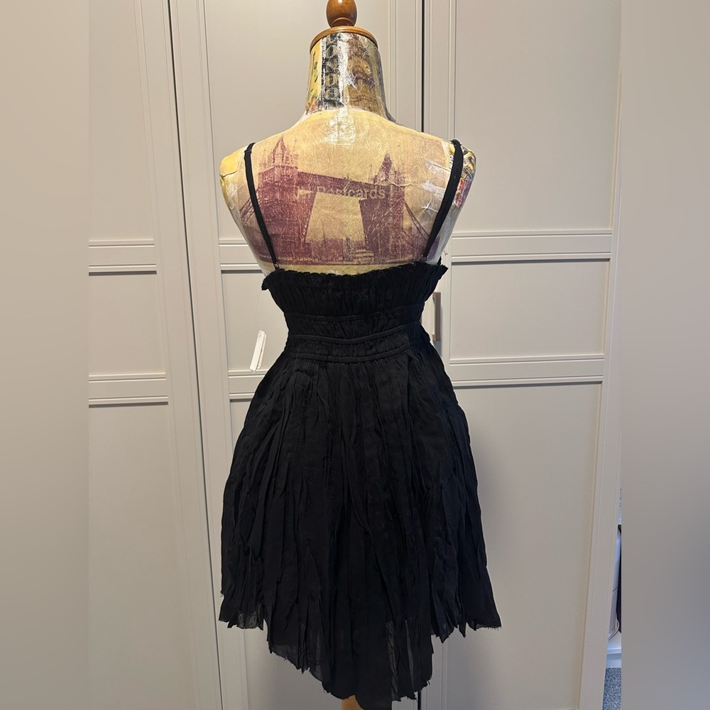 NWT Free People Delia Slip Black Casual Dress - M - Picture 3 of 11